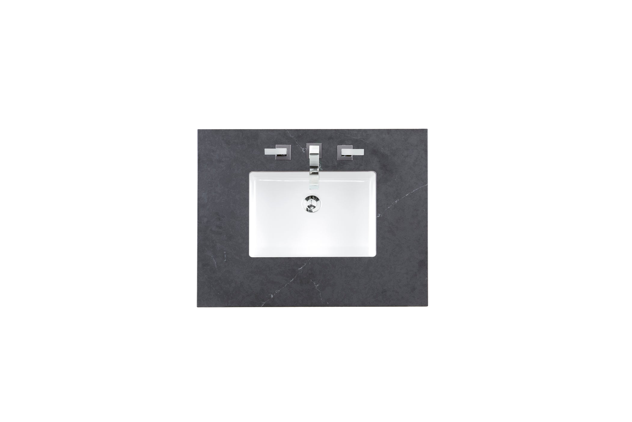 30 Single Top, 3 CM Charcoal Soapstone Quartz Countertop with Sink - Perfect for Kitchen, Bathroom & Vanity Remodeling