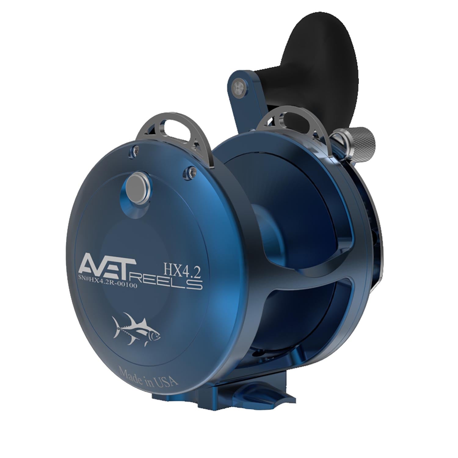 Avet HX 4.2 Single Speed Fishing Reel - Saltwater & Offshore Fishing Gear for Big Game Anglers