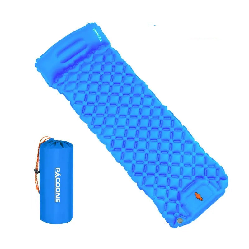 Ultralight Inflatable Camping Sleeping Pad - Portable Air Mattress for Backpacking, Hiking & Outdoor Adventures - Compact & Comfortable for Travel & Camping Trips