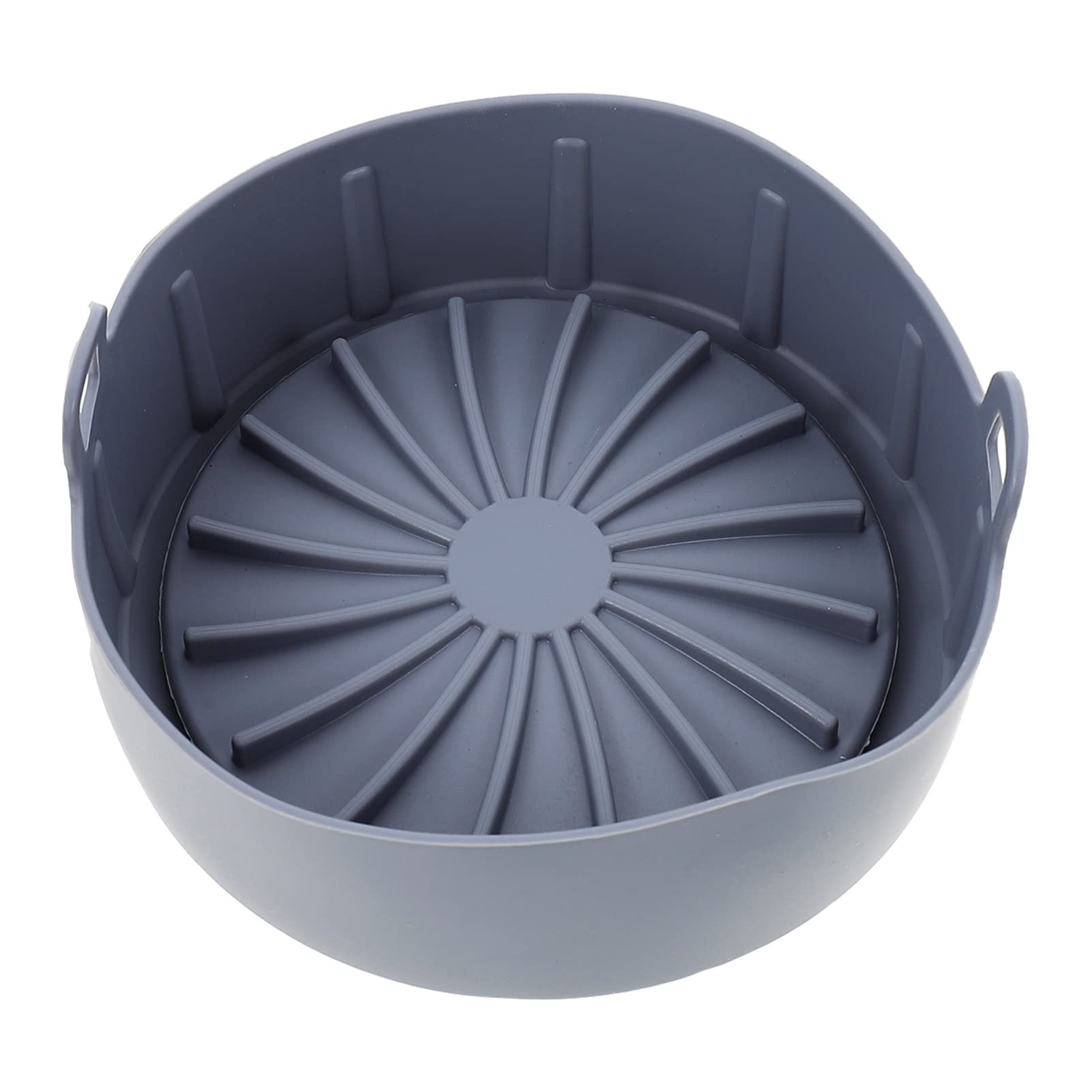 Angoily Reusable Silicone Air Fryer Basket - Non-Stick Baking Mold & Cooker Liner for Air Fryers & Ovens | Perfect for Roasting, Baking & Healthy Cooking