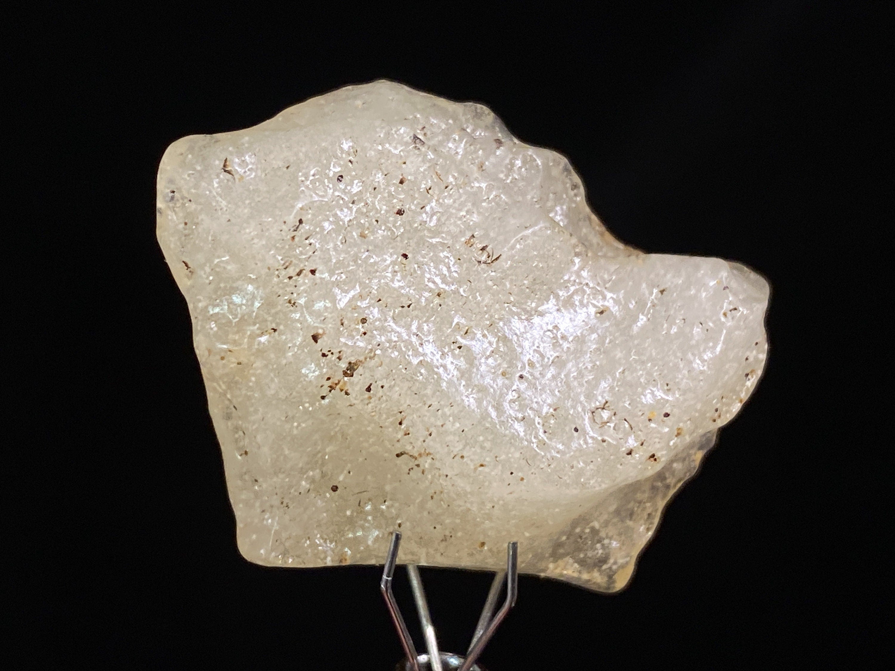 Libyan Desert Glass Raw Crystal - Rare A Grade 8.7g Natural Stone for Unique Gifts, Home Decor, Meditation & Energy Healing | Perfect for Crystal Collectors, Spiritual Practices & Interior Design
