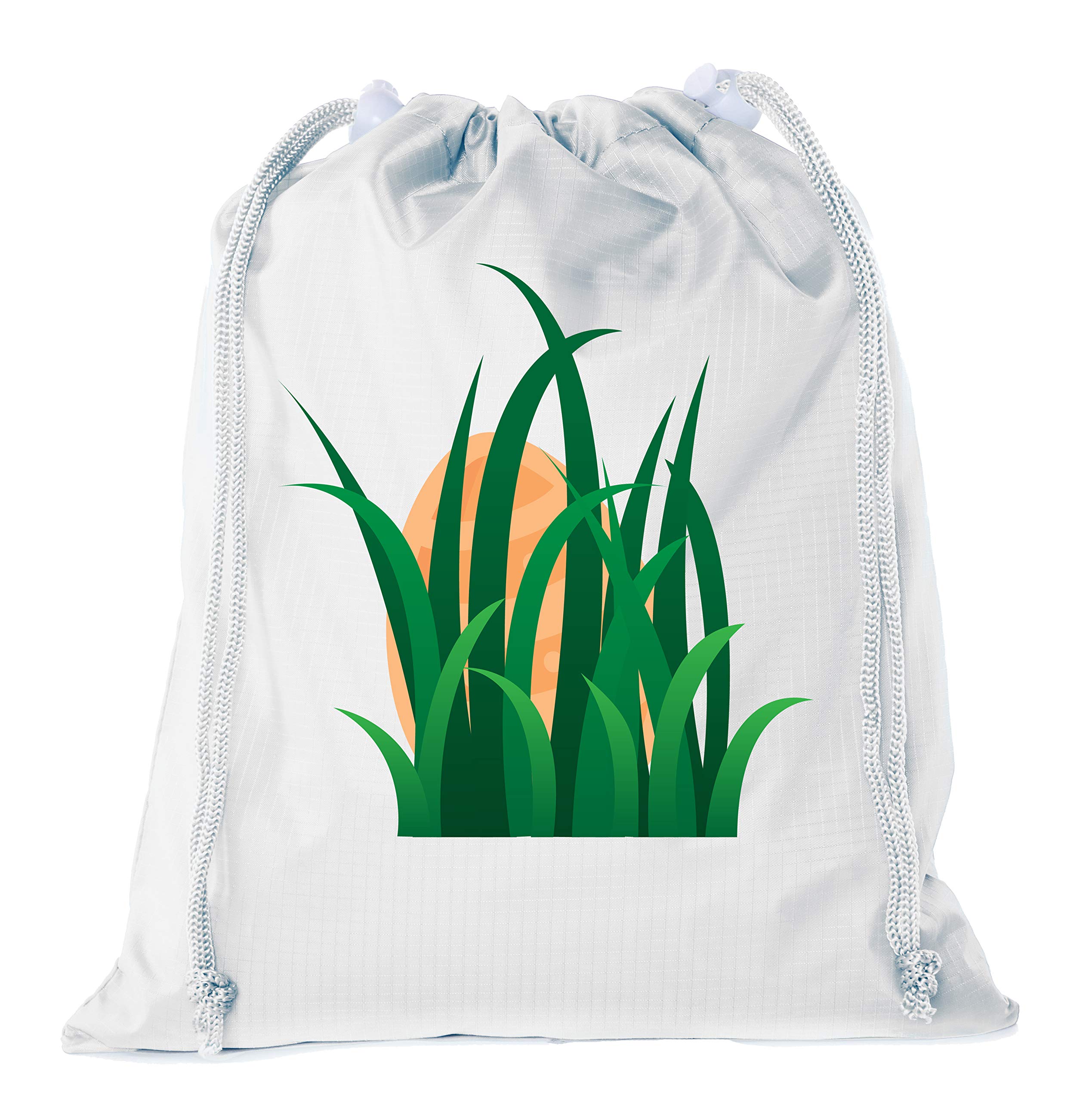 Mini Easter Basket Bags with Drawstring - Bulk Easter Bunny Treat Bags for Kids Party Favors, Egg Hunt & Gift Giving - No Peaking