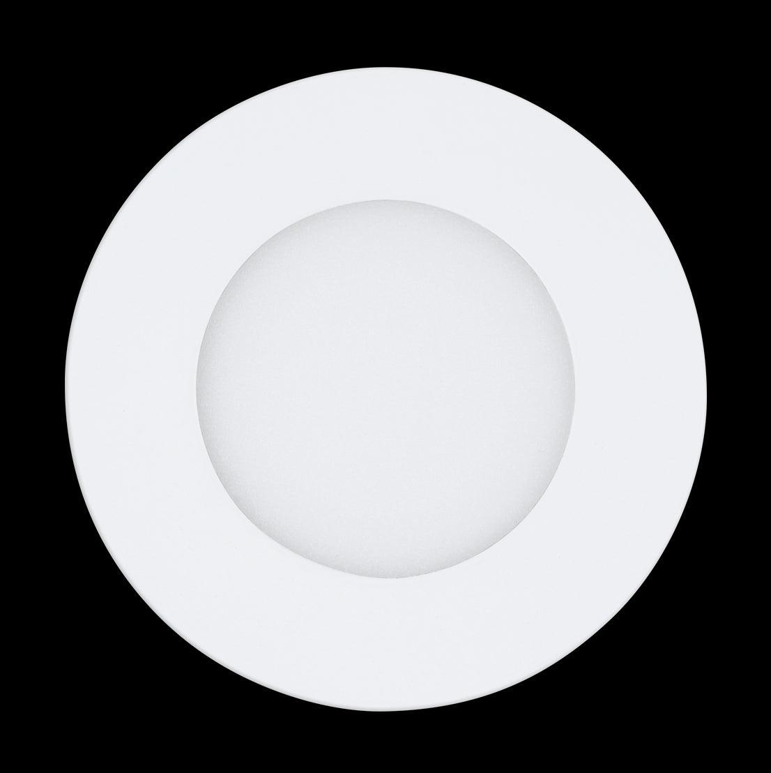 Eglo Fueva A LED Recessed Downlight - 6 Inch White Dimmable Ceiling Light for Kitchen, Bathroom, Living Room & Bedroom - Energy Efficient LED Lighting Fixture