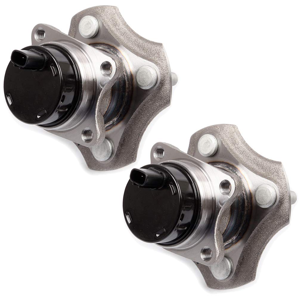 ROADFAR Wheel Bearing and Hub Assembly - Compatible with 2004-2006 Scion xB, 2000-2005 Toyota Echo Rear - Replacement Part 512209 (Set of 2) - Perfect for Smooth Ride and Vehicle Maintenance