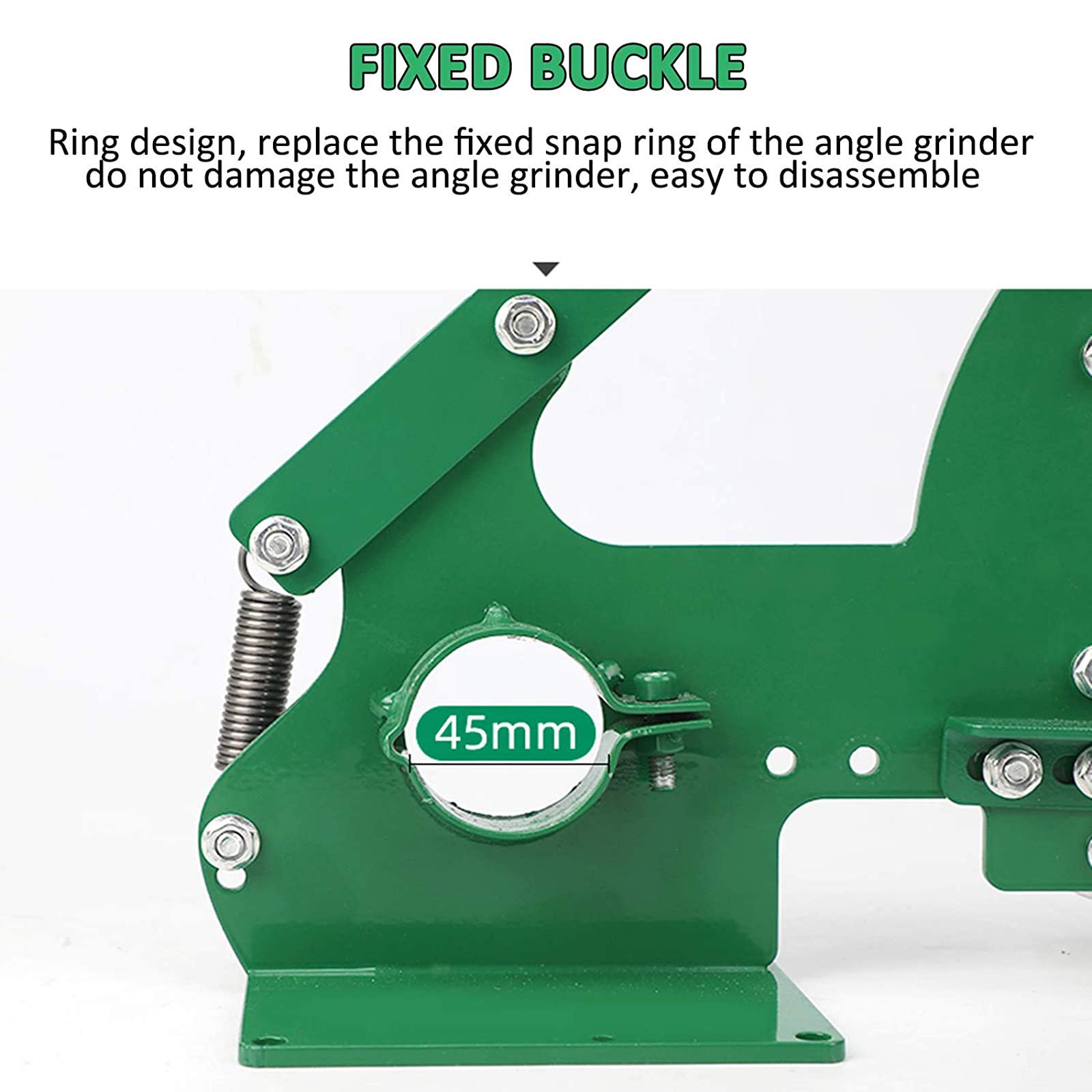 M10 Angle Grinder Sanding Machine Bracket - 30/50mm Belt Width for Wood, Metal & Stainless Steel Polishing - Multifunction Desktop Belt Sander Attachment - Perfect for DIY Projects, Metalworking & Woodworking