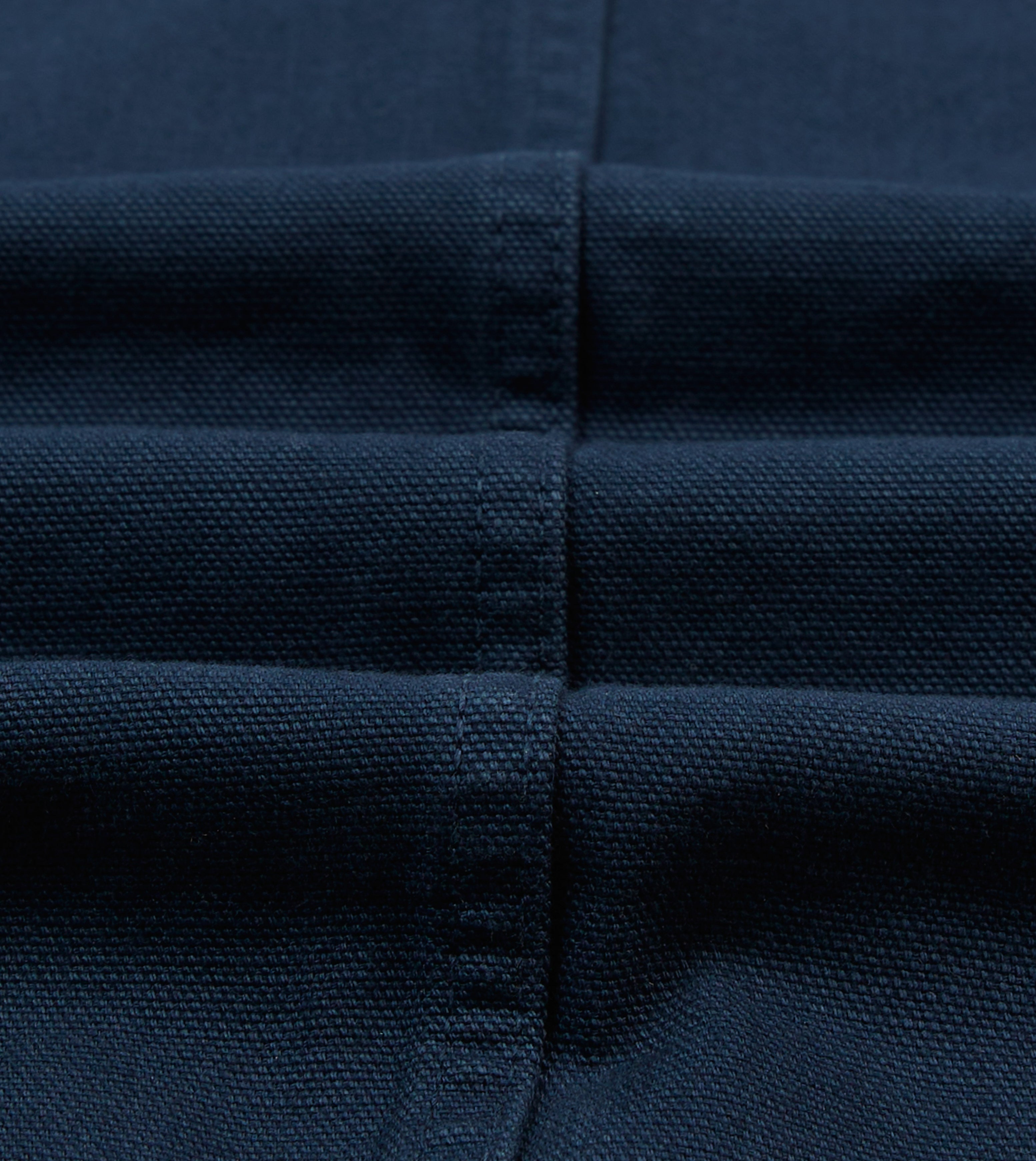 Durable Navy Cotton Canvas Work Jacket for Men - Heavy Duty Utility Jacket with Multiple Pockets - Perfect for Construction, Outdoor Work & Casual Wear