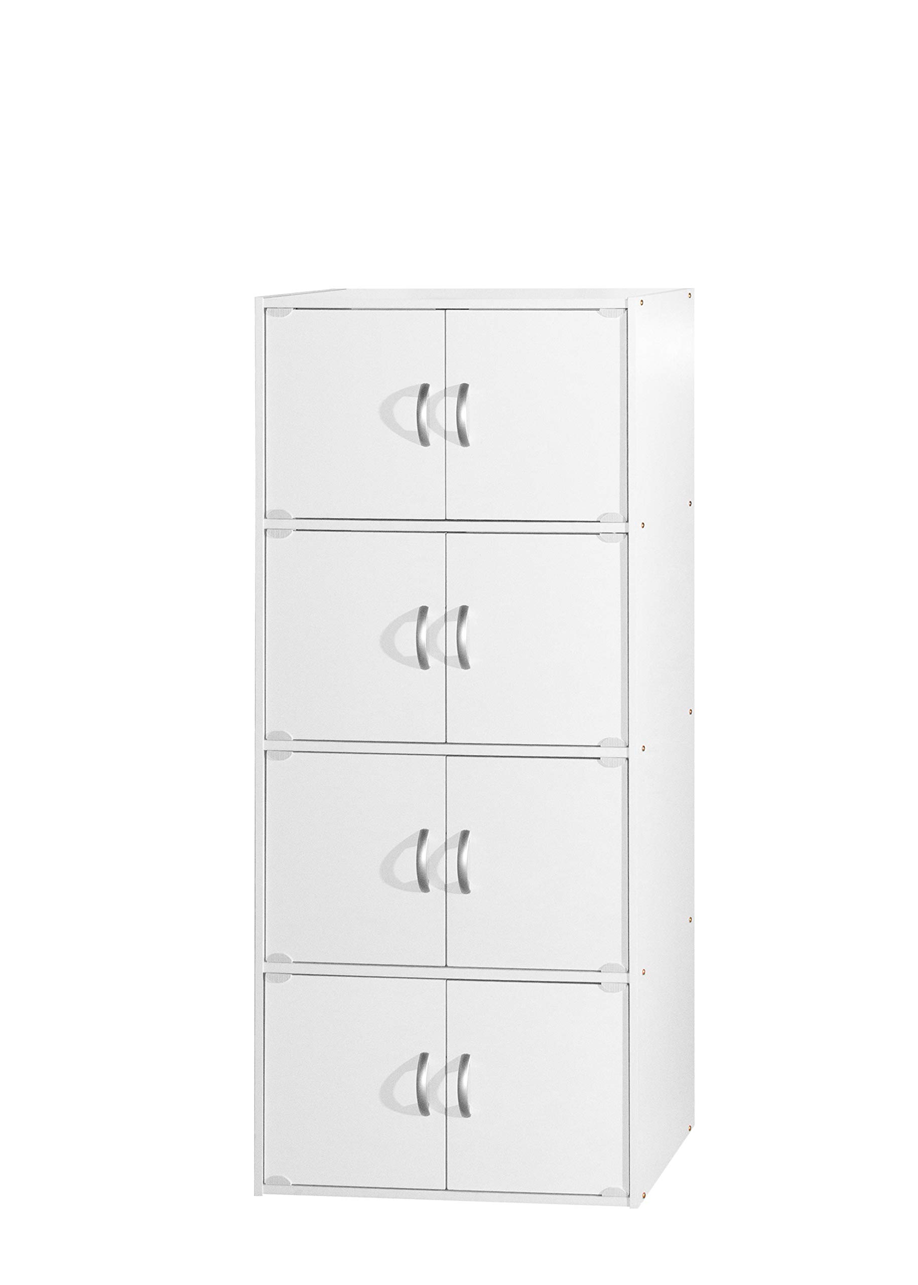Hodedah 5-Shelf Bookcase - Sturdy Wooden Bookshelf for Home & Office - Perfect for Living Room, Bedroom, or Study Organization