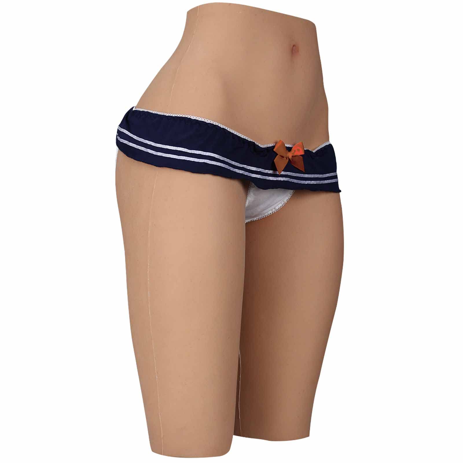 Silicone Butt Lifter Shapewear for Women - Seamless Control Shorts with Fake Vagina & Pluggable Design - Comfortable Gaff Underwear for Crossdressers, Shemale & Drag Queens - Perfect for Cosplay, Halloween & Special Occasions