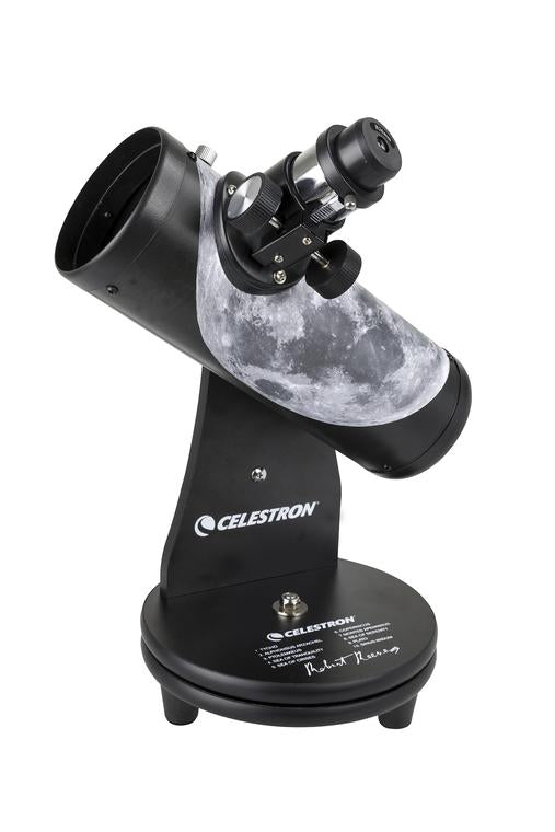 Firstscope Signature Series Moon Telescope by Robert Reeves (22016) – Perfect for Stargazing, Astronomy Enthusiasts & Night Sky Observation