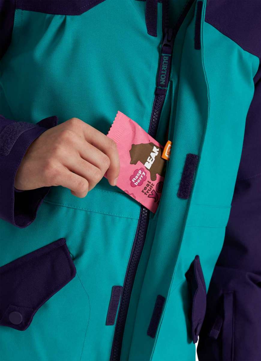 Burton Junior's Shortleaf Shell Jacket 2021 - Waterproof & Lightweight Kids Outdoor Jacket for Hiking, Skiing & Snowboarding