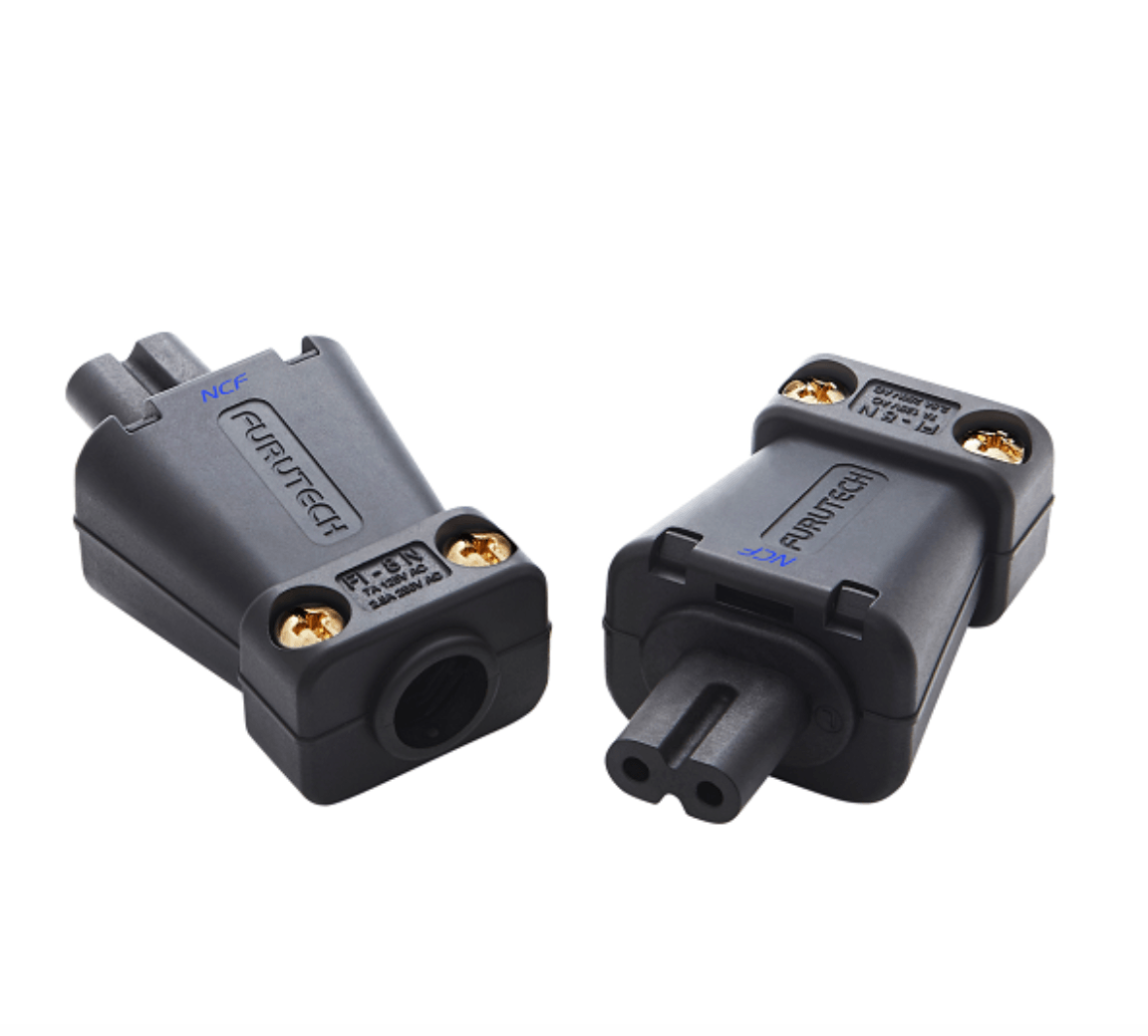 Premium Furutech FI-8N NCF C7 IEC Power Connector - High-End Audio & Video Equipment for Home Theater & Studio Use
