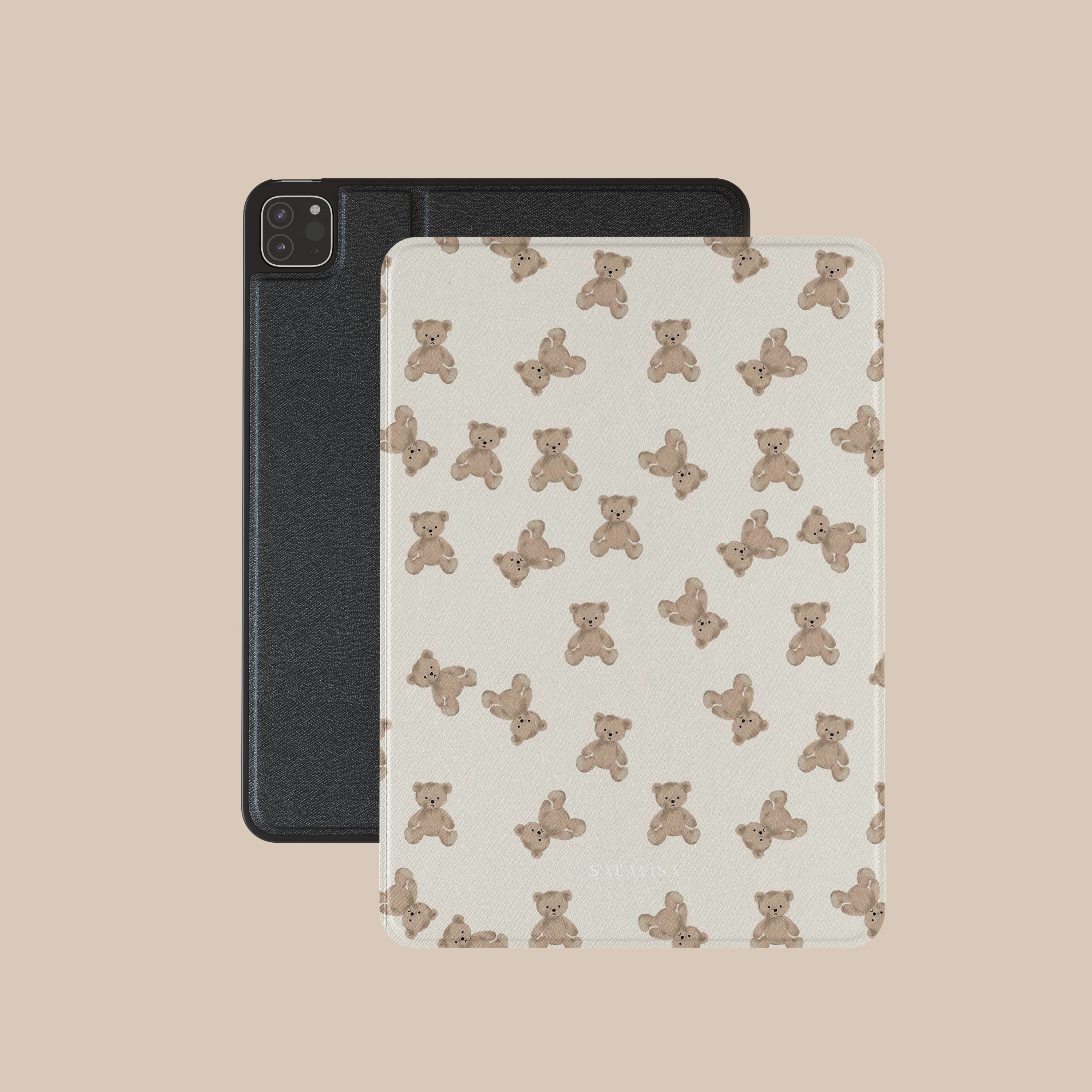 Premium Bear Hugs iPad Case - Shockproof & Lightweight Protective Cover for iPad 6th/7th/8th/9th Gen - Perfect for Work, School & Travel