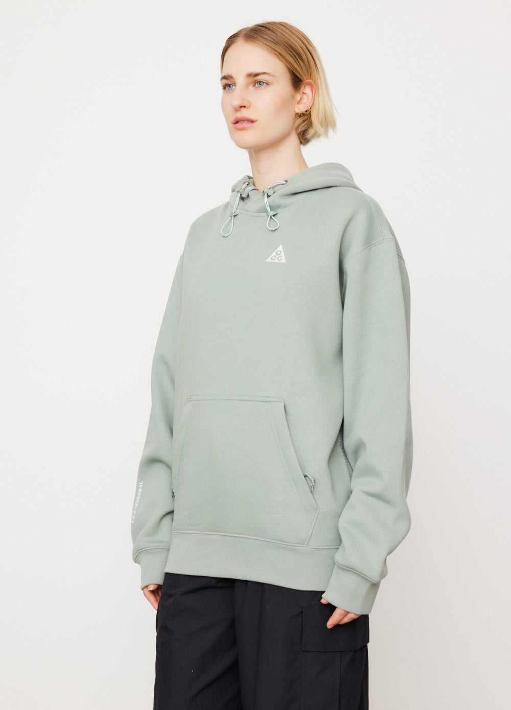 ACG Therma Fit Fleece Crewneck Sweatshirt for Men - Warm Winter Pullover with Moisture-Wicking Technology - Perfect for Hiking, Camping & Outdoor Adventures