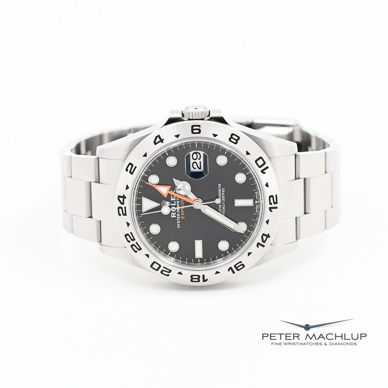 2022 Rolex Explorer II Men's Luxury Watch - Stainless Steel, Automatic Movement - Perfect for Outdoor Adventures & Professional Use
