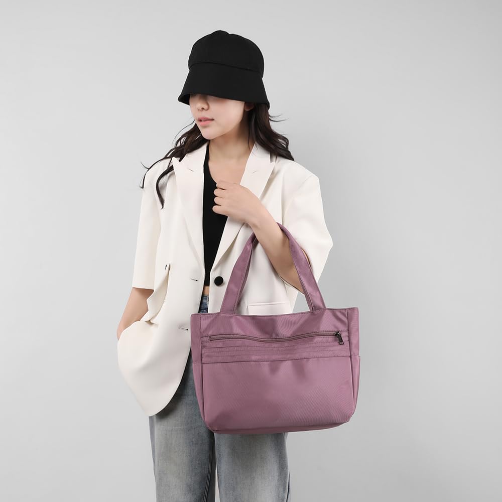 Stylish Women's Tote Bag with Multiple Pockets - Durable Shoulder Satchel Purse for Work, Shopping & Everyday Use | Perfect Office Handbag & Casual Outing Accessory