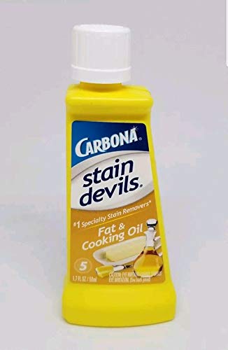 Carbona Stain Devil #5 Fat and Cooking Oil Remover - 24 Pack Master Case | Heavy-Duty Laundry Stain Treatment for Grease, Oil & Food Stains | Perfect for Kitchens, Restaurants & Home Cleaning