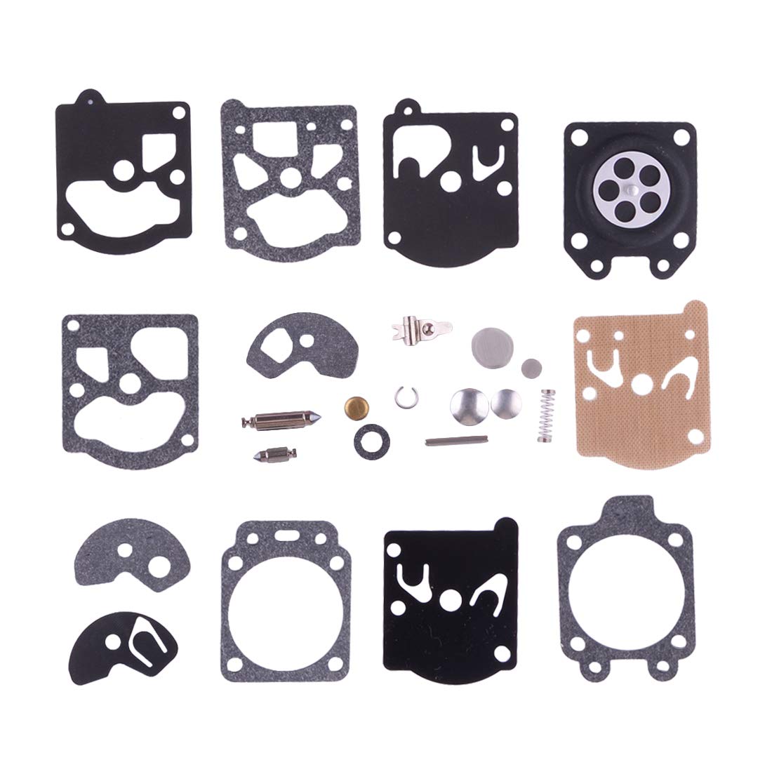 McCulloch 335 435 440 Chainsaw Carburetor Repair Kit - Carb Rebuild Kit with Diaphragm & Gasket - Compatible with McCulloch Chainsaws - Perfect for Chainsaw Maintenance & Tune-Ups