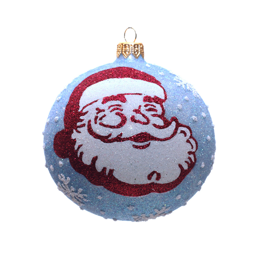 Santa's Workshop Christmas Ball Ornament - Handmade Holiday Decor for Tree, Gifts & Festive Home Decorations