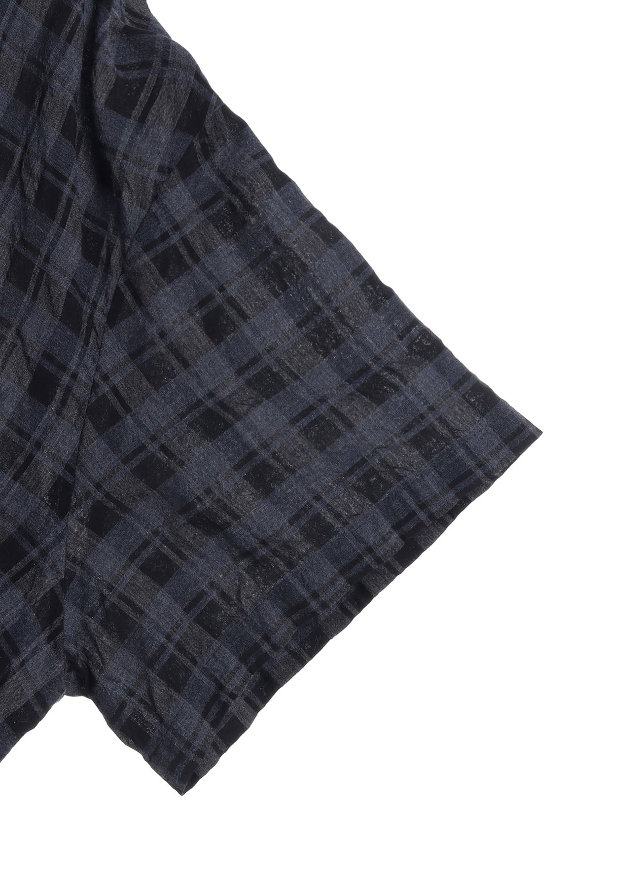 Stylish Cotton Cupro Mini Plaid Asymmetric Shirt for Women | Trendy Oversized Button Down Blouse | Perfect for Casual Outfits, Office Wear & Date Nights