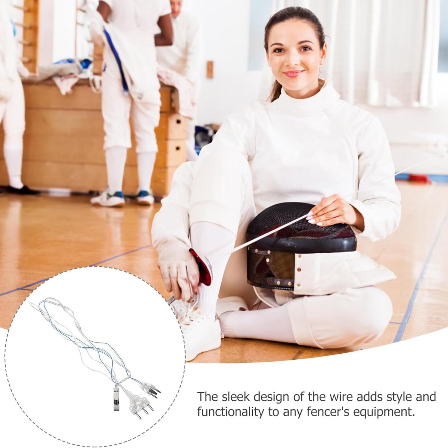 Professional Flexible Hand Line Clamps for Fencing - Replacement Parts for Sports Equipment | Durable & Lightweight for Training & Competitions