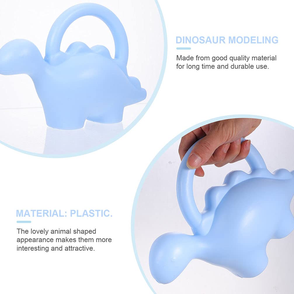 Hemoton 2-Pack Watering Can Set - 1L Garden Watering Kettle with Long Spout, Perfect for Indoor Plants, Succulents, Flowers & Outdoor Gardening - Durable Plastic Watering Pot for Home, Greenhouse & Balcony Use