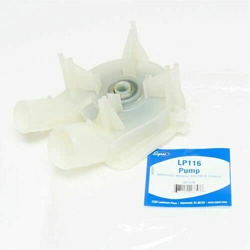 Whirlpool WP3363394 Compatible Washer Drain Pump Replacement - High Performance Washing Machine Pump for Efficient Water Drainage - Perfect for Laundry Rooms and Home Appliance Repair