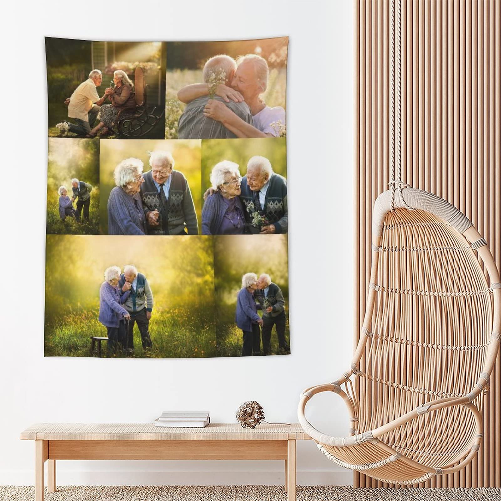 JCETUNO Custom 3D Tapestry Wall Hanging - 60