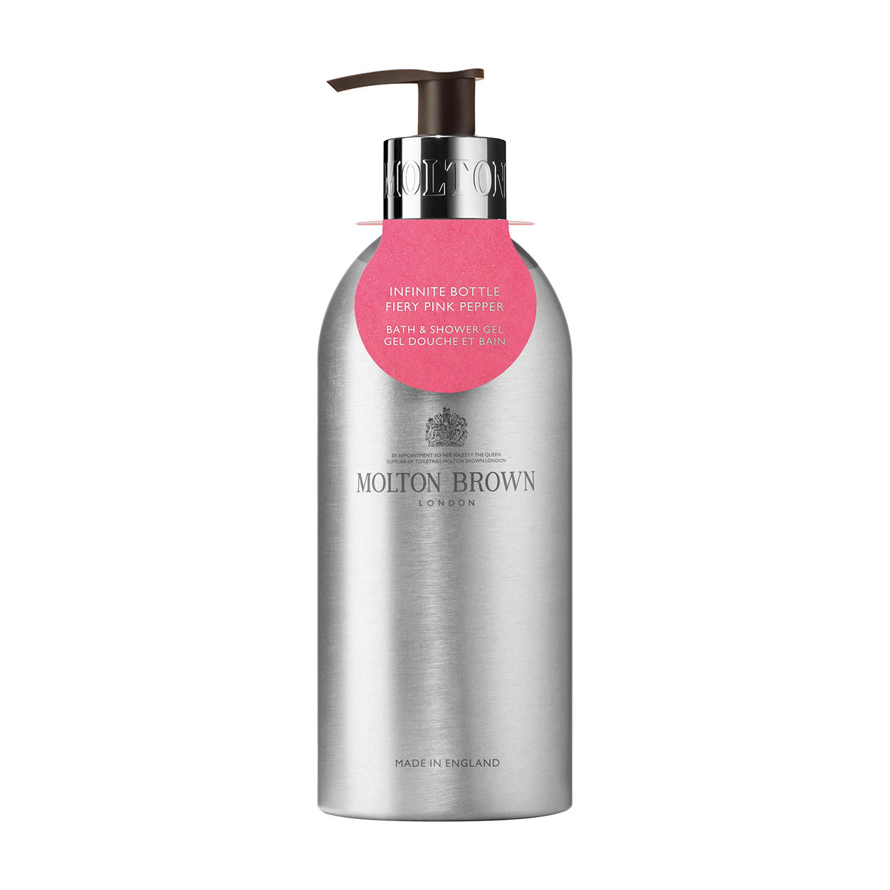 Fiery Pink Pepper Bath & Shower Gel - Hydrating Body Wash with Natural Essential Oils for Relaxation & Stress Relief - Perfect for Spa Nights & Self-Care Routines