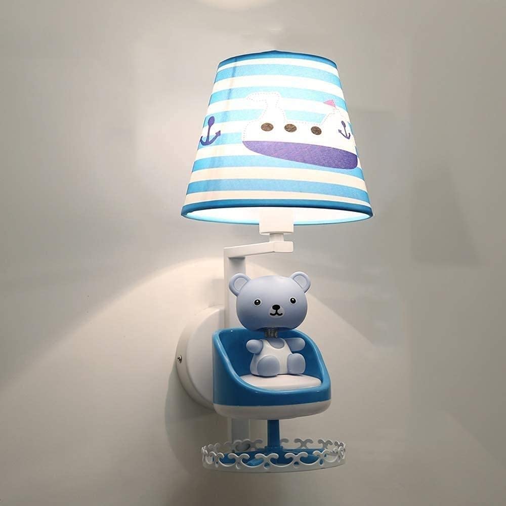 Modern Creative Cartoon Wall Lamp - LED Night Light for Kids Bedroom, Hallway, Living Room & Study | Perfect for Reading, Decor & Staircase Lighting