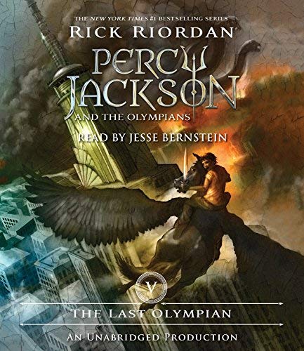 The Last Olympian (Percy Jackson and the Olympians, Book 5) by Rick Riordan - Audiobook Narrated by Jesse Bernstein | Fantasy Adventure for Teens & Young Adults | Perfect for Road Trips & Bedtime Stories