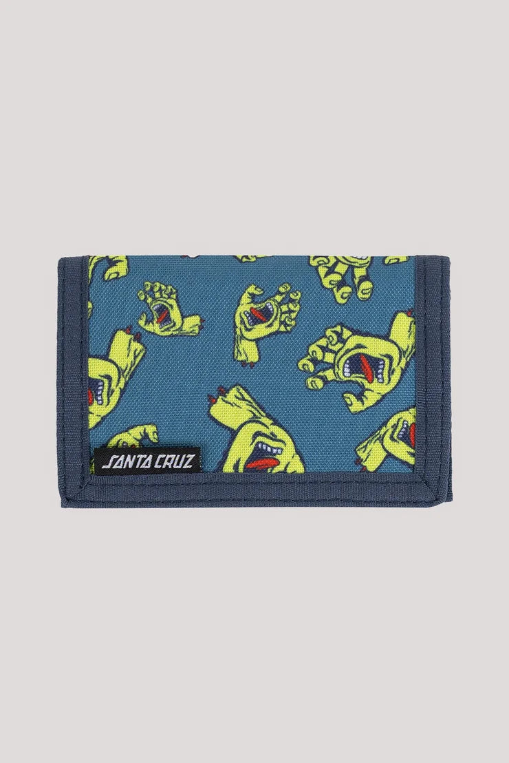 Santa Cruz Crowded Hand Velcro Wallet - Secure & Stylish Wallet for Men & Women - Perfect for Travel, Outdoor Adventures & Everyday Use