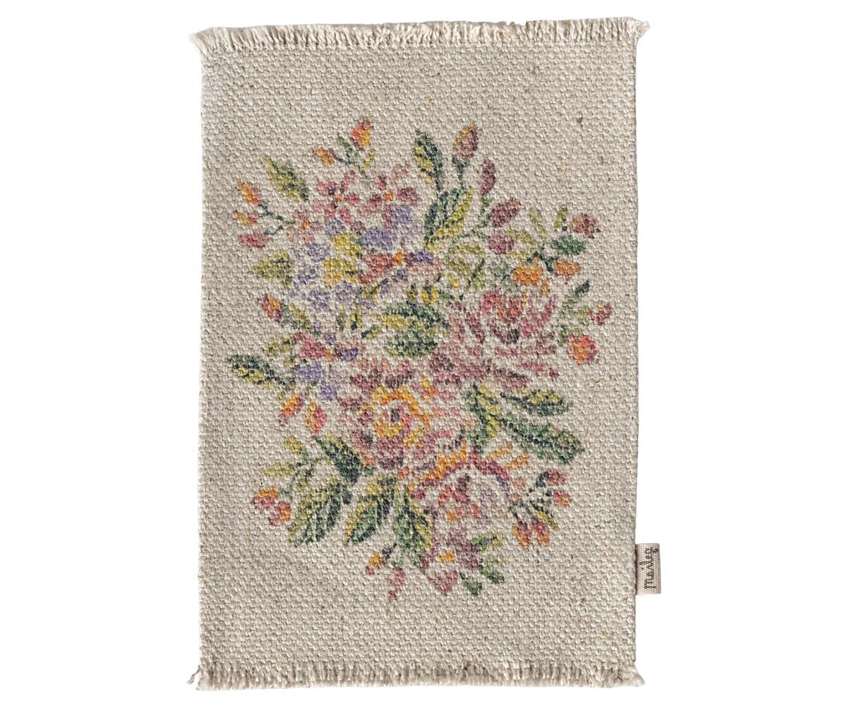Floral Area Rug - Medium Size Soft Non-Slip Living Room Carpet for Home Decor | Perfect for Bedroom, Living Room & Office