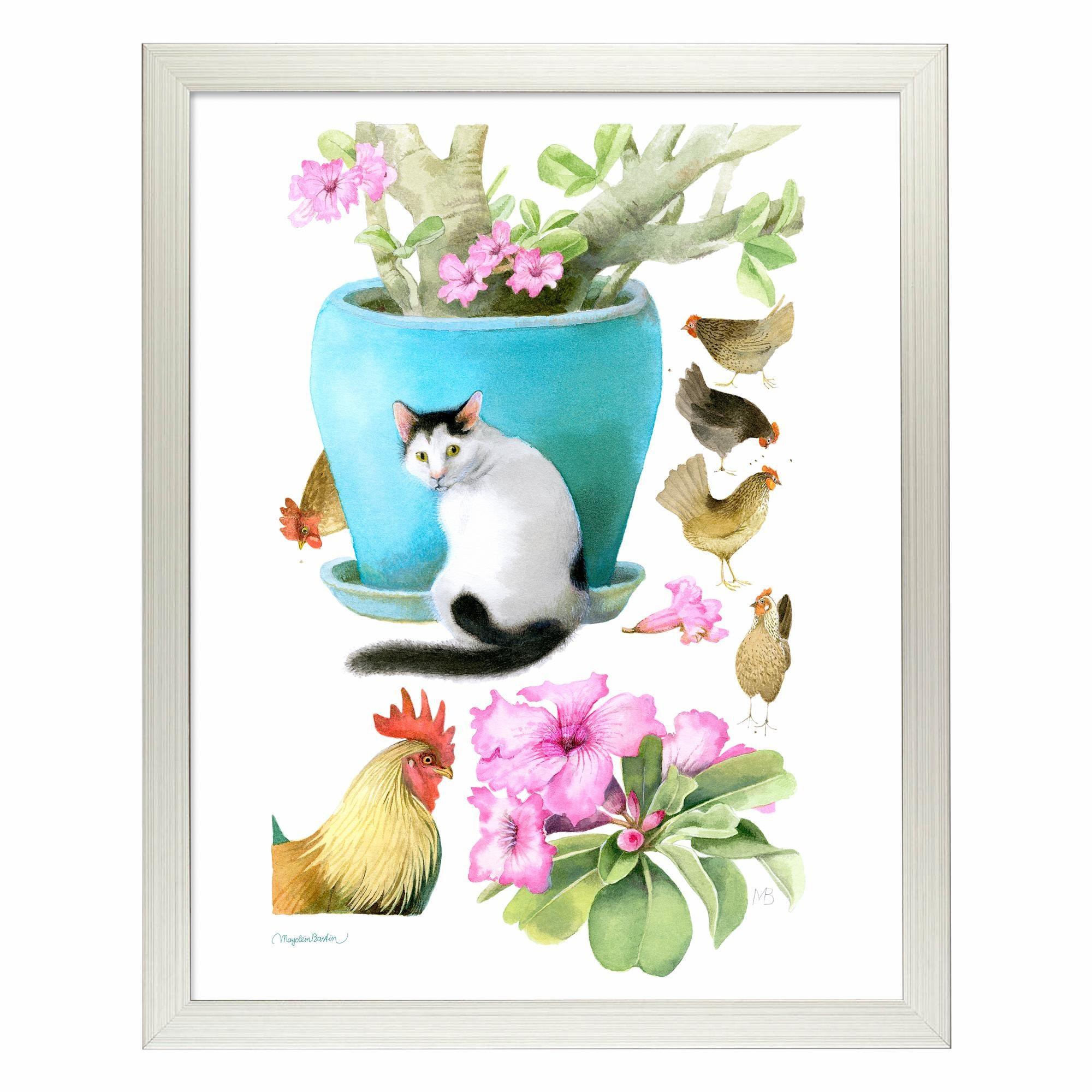 Goodbye to Grand Cayman Art Prints - Stunning Tropical Island Wall Decor for Home & Office