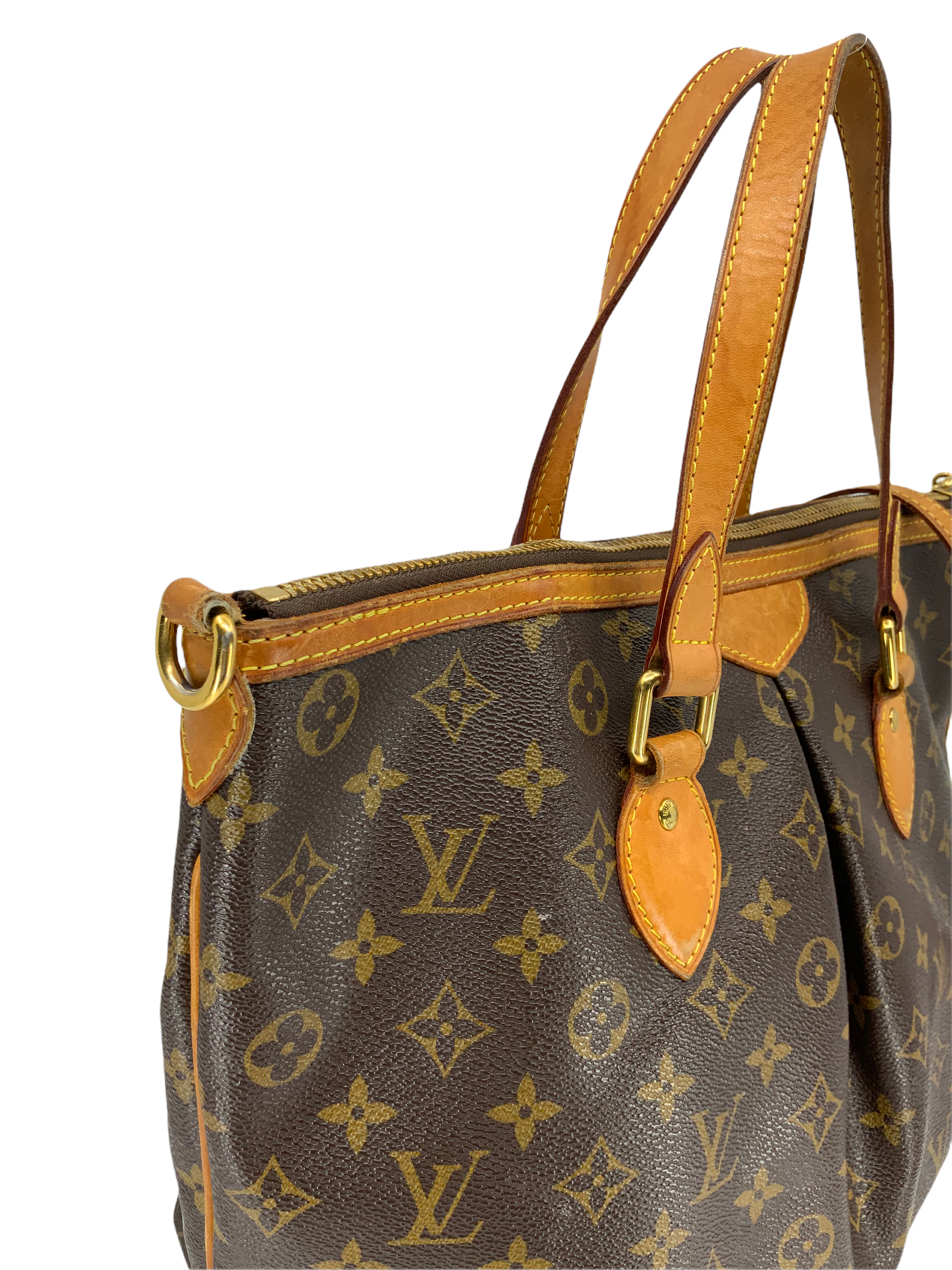 Authentic Louis Vuitton Monogram Canvas Palermo PM Handbag - Luxury Shoulder Bag for Women | Perfect for Work, Travel & Everyday Use