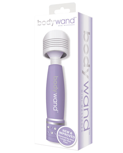 Bodywand Mini Massager - Portable & Rechargeable Muscle Relaxation Device with Lavender Scent - Perfect for Home, Office & Travel Use to Relieve Stress & Tension