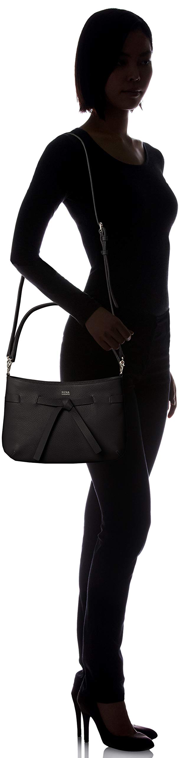 NINA NICOLE RICCI Women's Designer Shoulder Bag - Stylish & Elegant Handbag for Work, Travel & Everyday Use