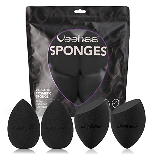 4PCS Chic Black