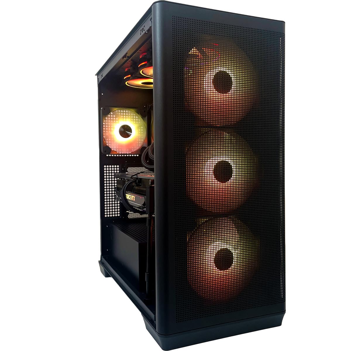 Ginger6 Gaming PC Desktop 14ZH41B-6PX - Intel Core i5-14600KF, AMD Radeon RX 9070 16GB GPU, 4TB NVMe SSD, 16GB DDR5 RAM, Z790 Motherboard, WiFi 6E, Liquid Cooling, Windows 11 - Perfect for 4K Gaming, Streaming & VR