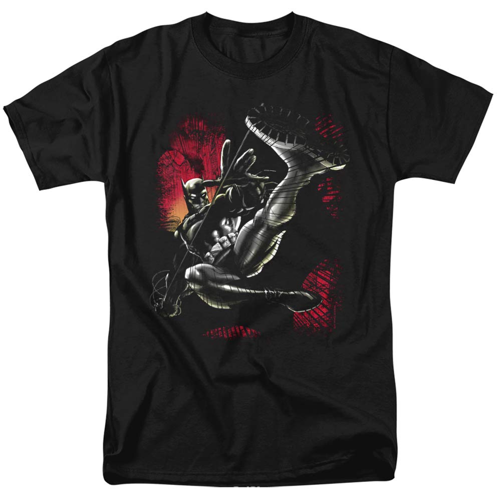 Batman Kick Swing Graphic Unisex T-Shirt for Men & Women - Casual Wear, Cosplay & Superhero Fan Gift