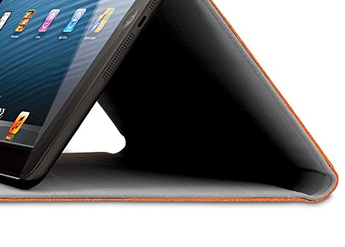 Solo New York Avenue Slim Case for iPad Air 10.9 Inch (2022/2020 Model) - Durable Lightweight Protective Cover with Auto Wake/Sleep - Orange - Perfect for Work, Travel & Everyday Use