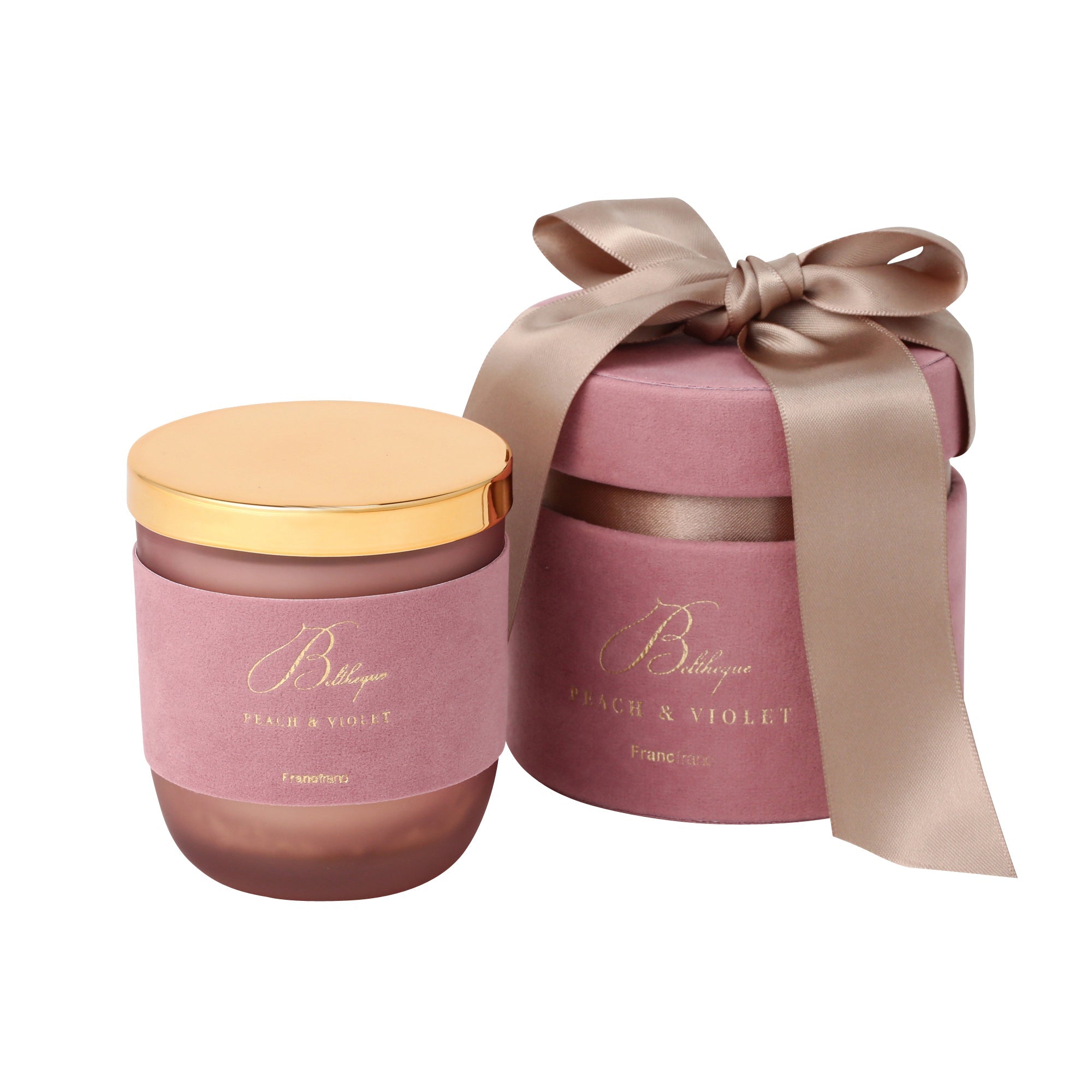 Beltheque Scented Soy Wax Candle - Pink, Floral & Relaxing Aroma, Long-Lasting Burn Time | Perfect for Home Decor, Spa, Yoga & Romantic Ambiance