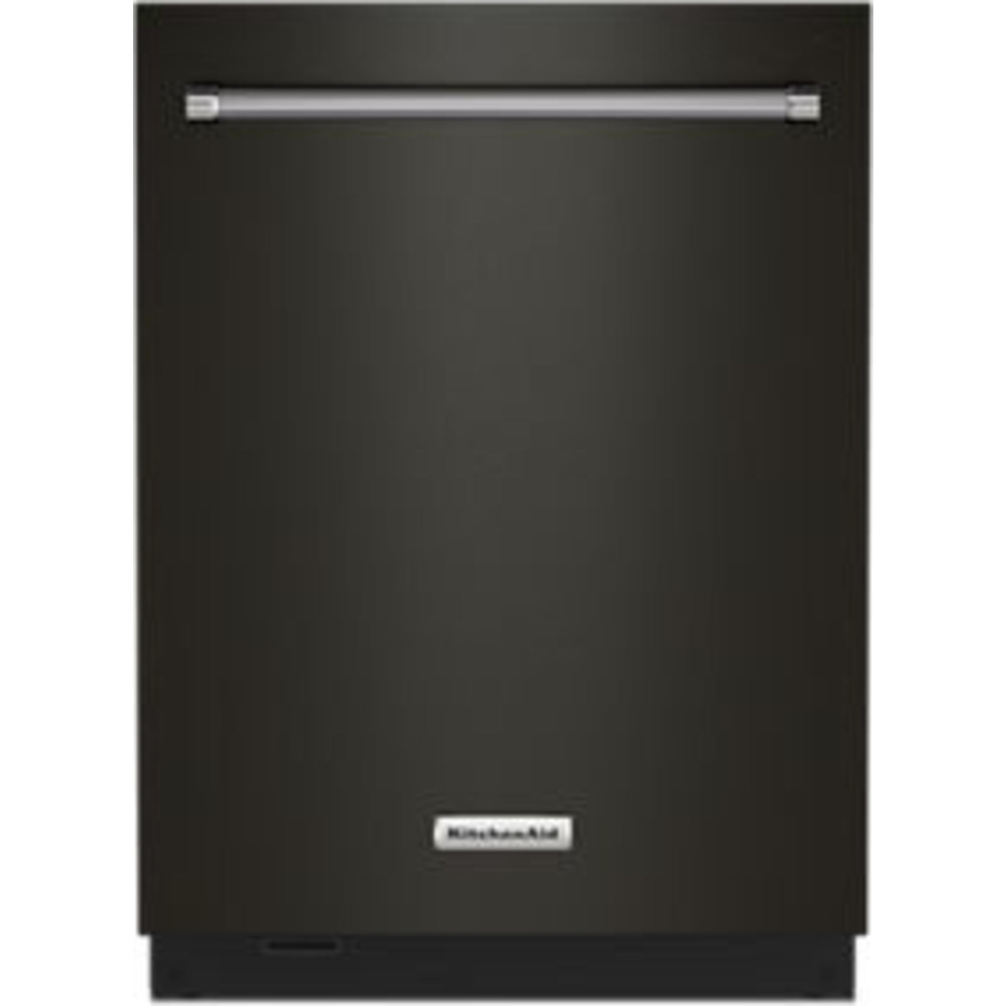 KitchenAid KDTM604KBS 24 Inch Built-In Dishwasher with Stainless Steel Tub - Black Stainless Finish | Energy Star Certified, Ultra Quiet Operation for Open Concept Kitchens