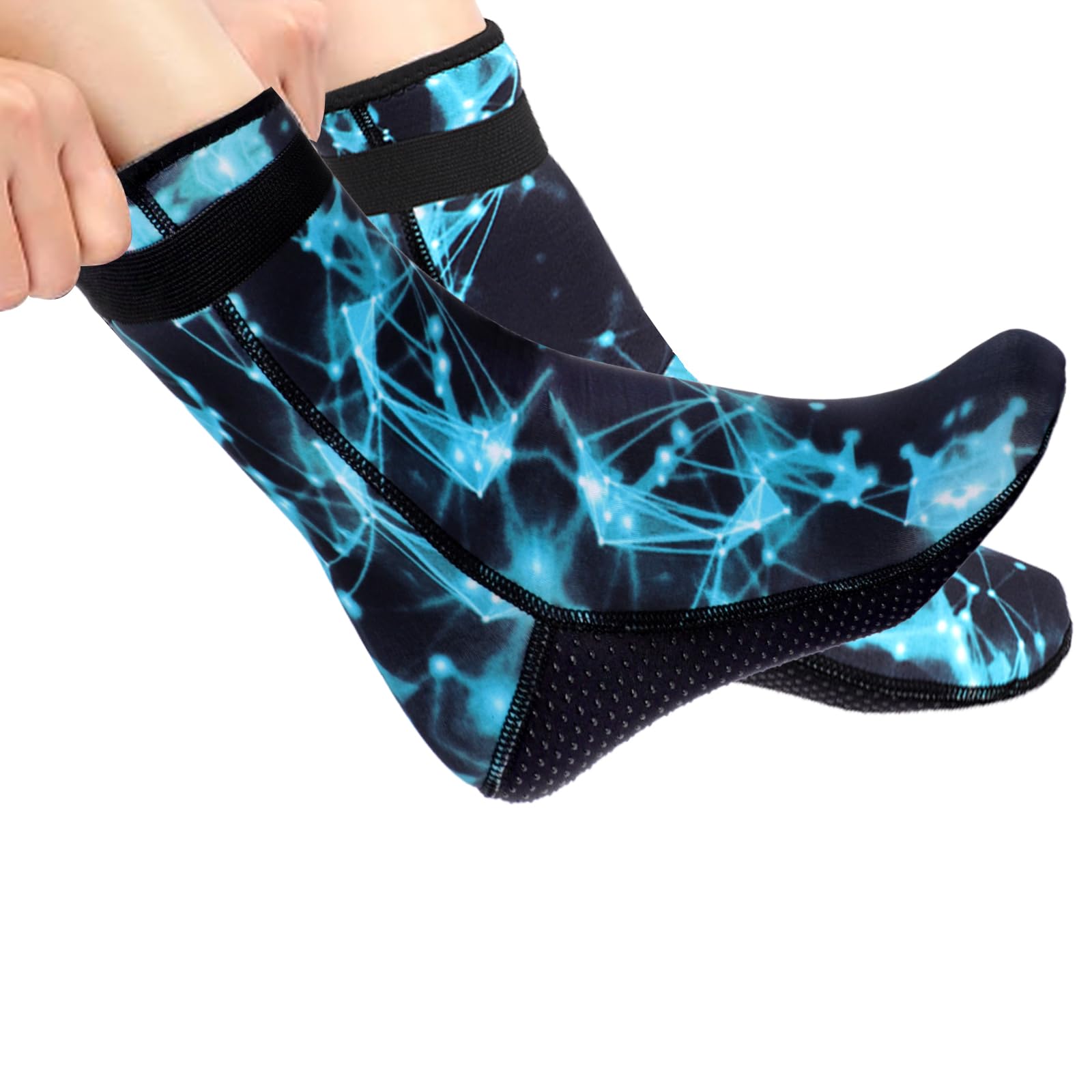 Thermal Neoprene Socks 3mm for Swimming & Sailing - Anti-Slip Wetsuit Socks for Men & Women