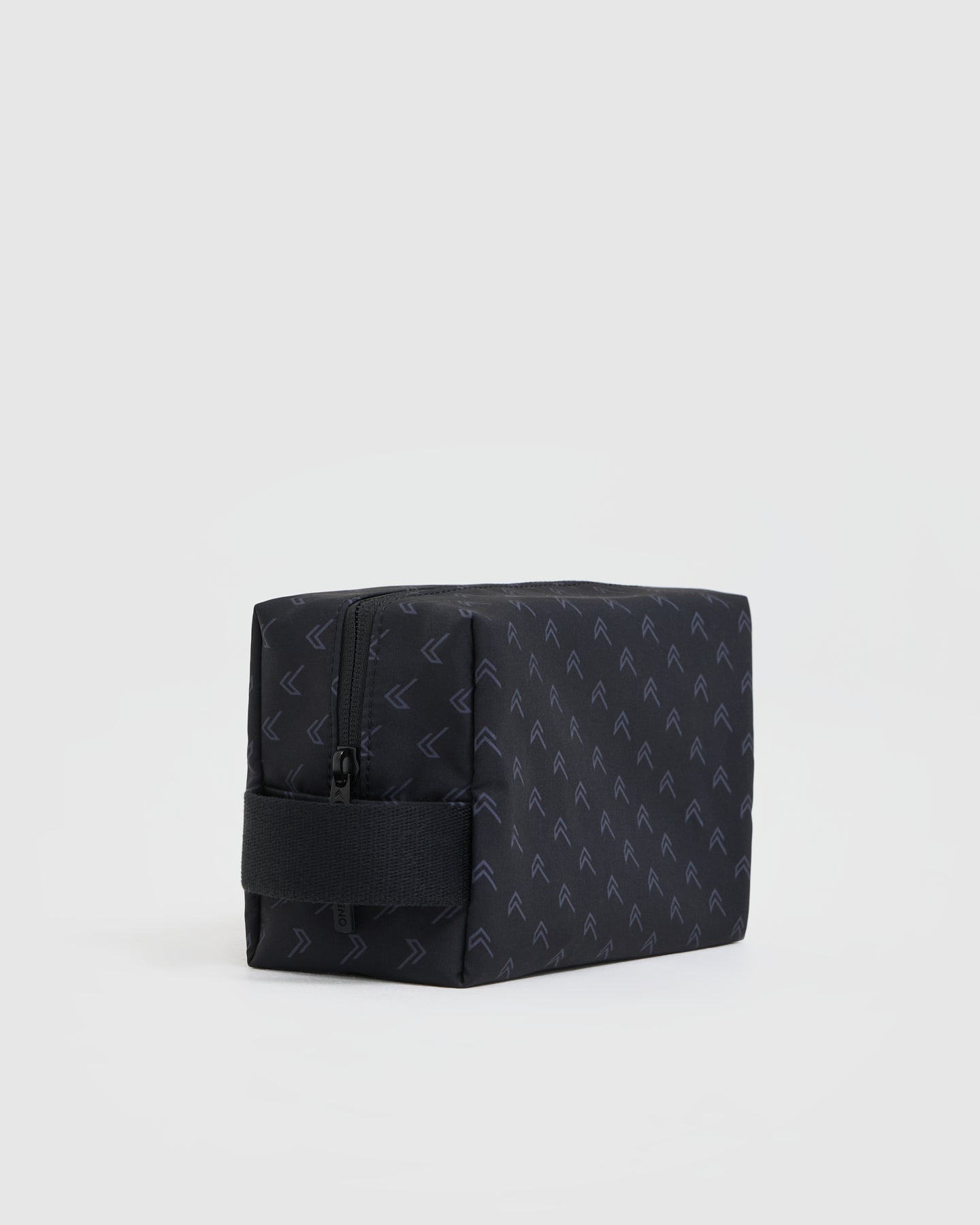 Personalized Monogram Wash Bag for Travel - Black | Compact Toiletry Organizer for Gym, Vacation & Weekend Getaways