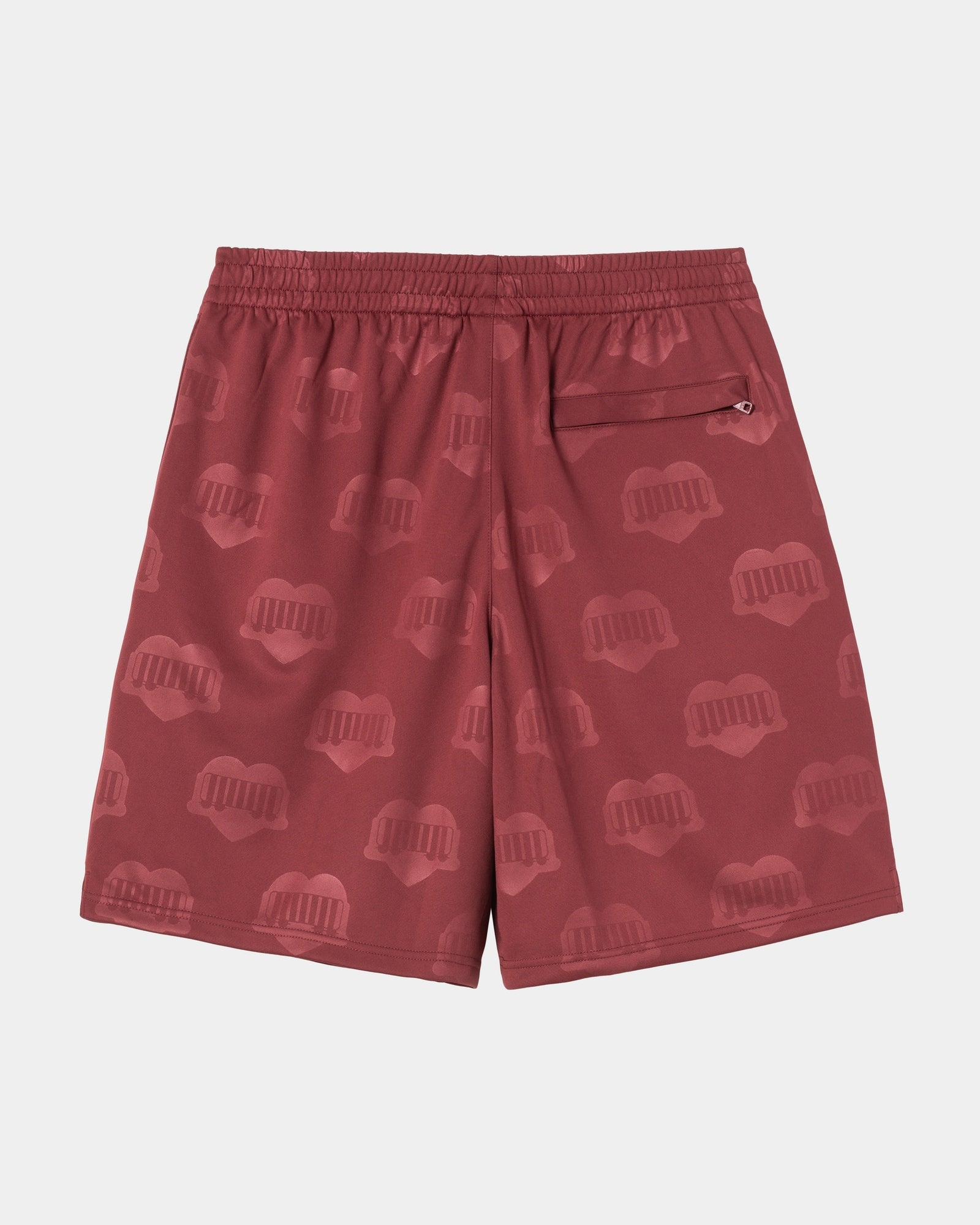 Hartt's Football Shorts for Men - Breathable Mulberry Heart Train Jacquard Athletic Shorts | Perfect for Soccer, Running, Gym Workouts & Casual Wear