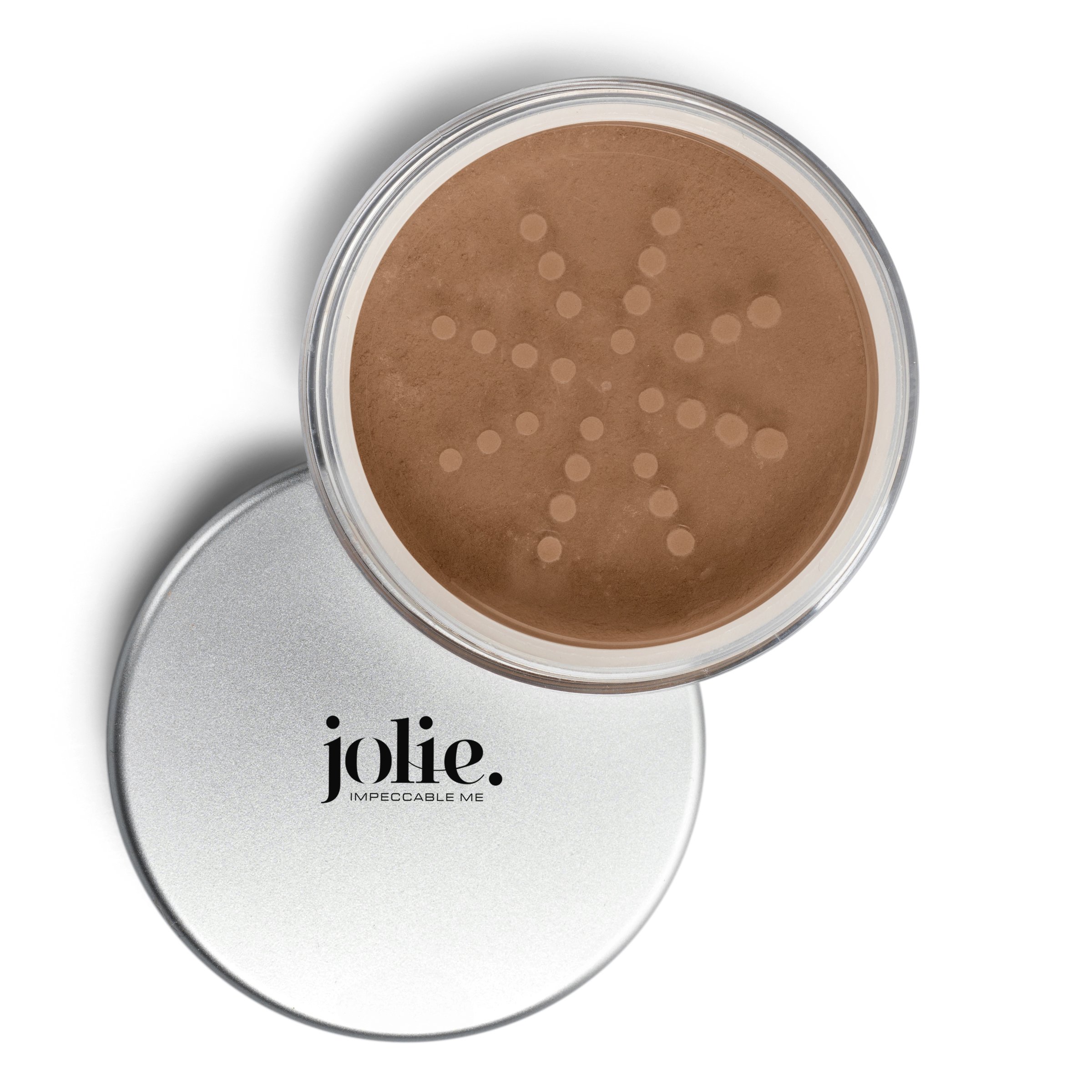 Jolie Mineral Loose Foundation Powder - 100% Pure, Toxin-Free, Hypoallergenic Makeup | Talc & Paraben-Free, Oil-Free, Unscented | Mineral Beige Medium | Perfect for Sensitive Skin & Daily Natural Look