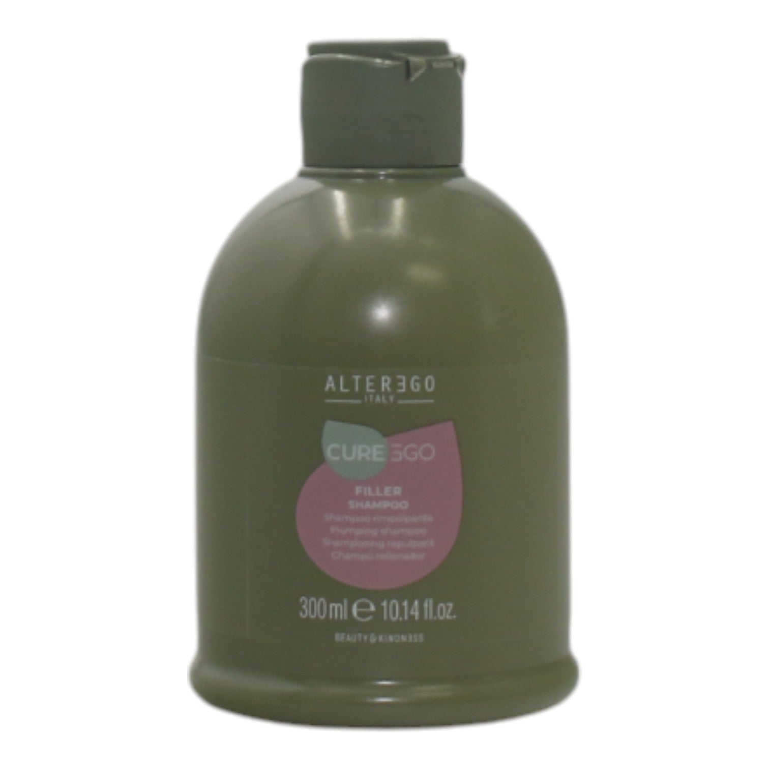 Alter Ego CureGo Filler Shampoo for Hair Growth & Repair - 10.14 oz | Volumizing & Strengthening Treatment for Damaged Hair - Perfect for Daily Use at Home or Salon