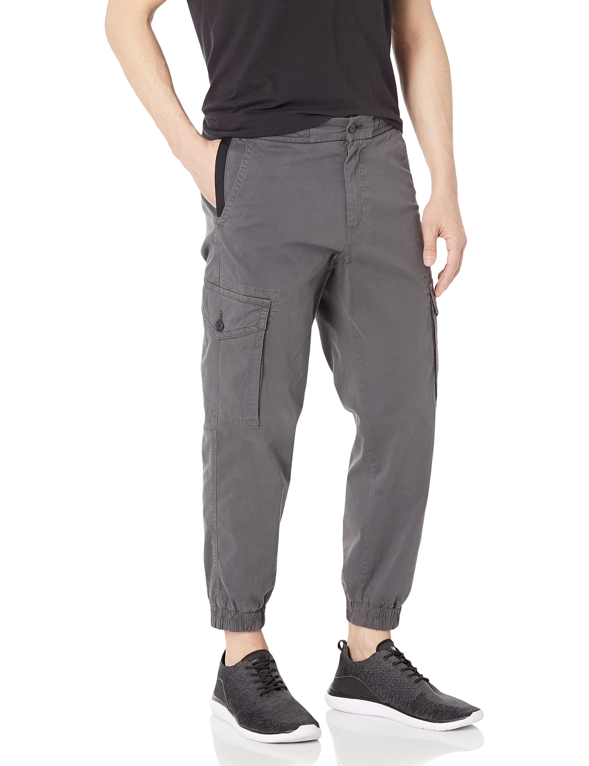 BOSS Men's Cargo Twill Cotton Blend Pants - Durable Casual & Work Pants for Outdoor, Hiking & Everyday Wear