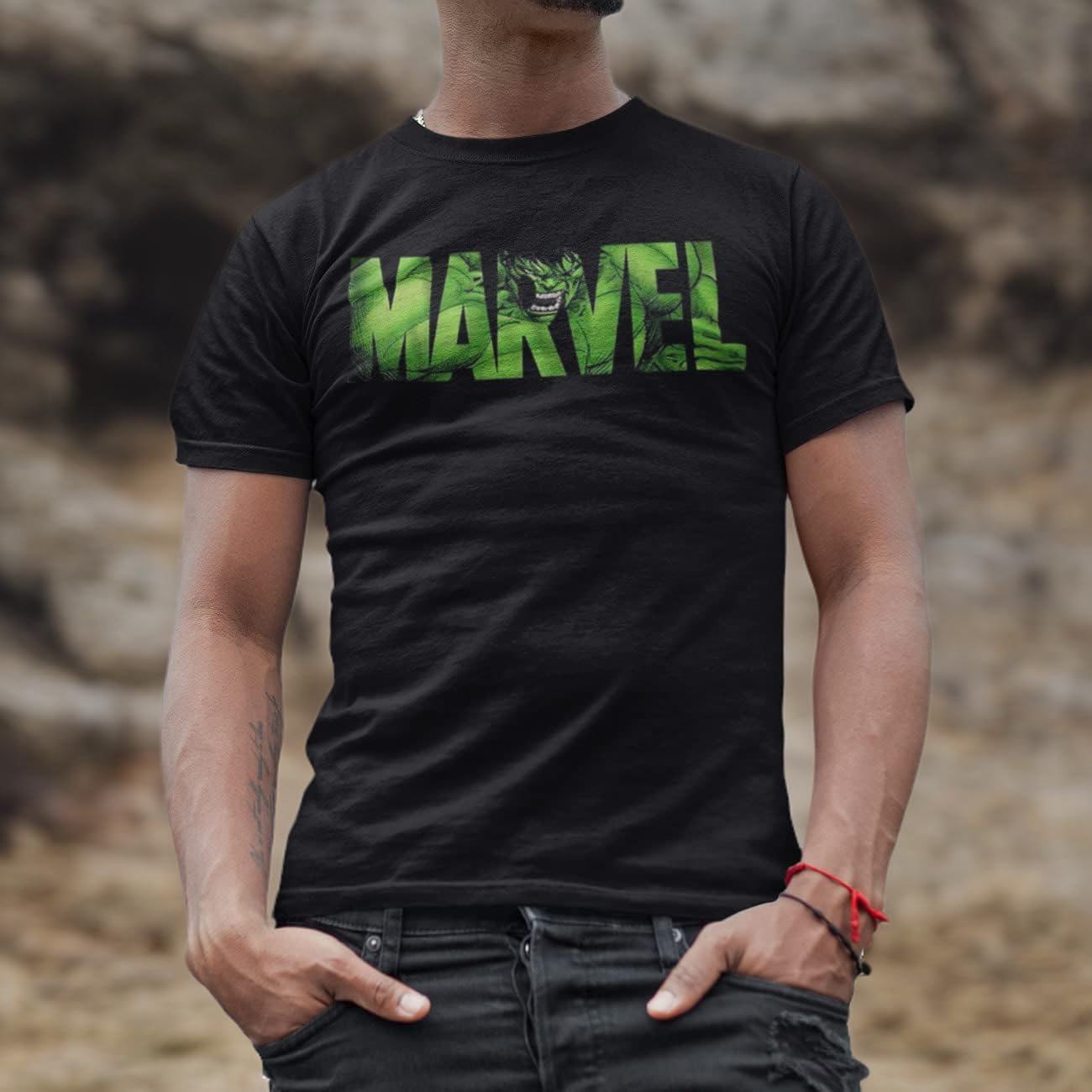 Marvel Avengers Hulk Spider-Man Iron Man Graphic T-Shirt for Men - Superhero Fan Tee for Casual Wear & Cosplay
