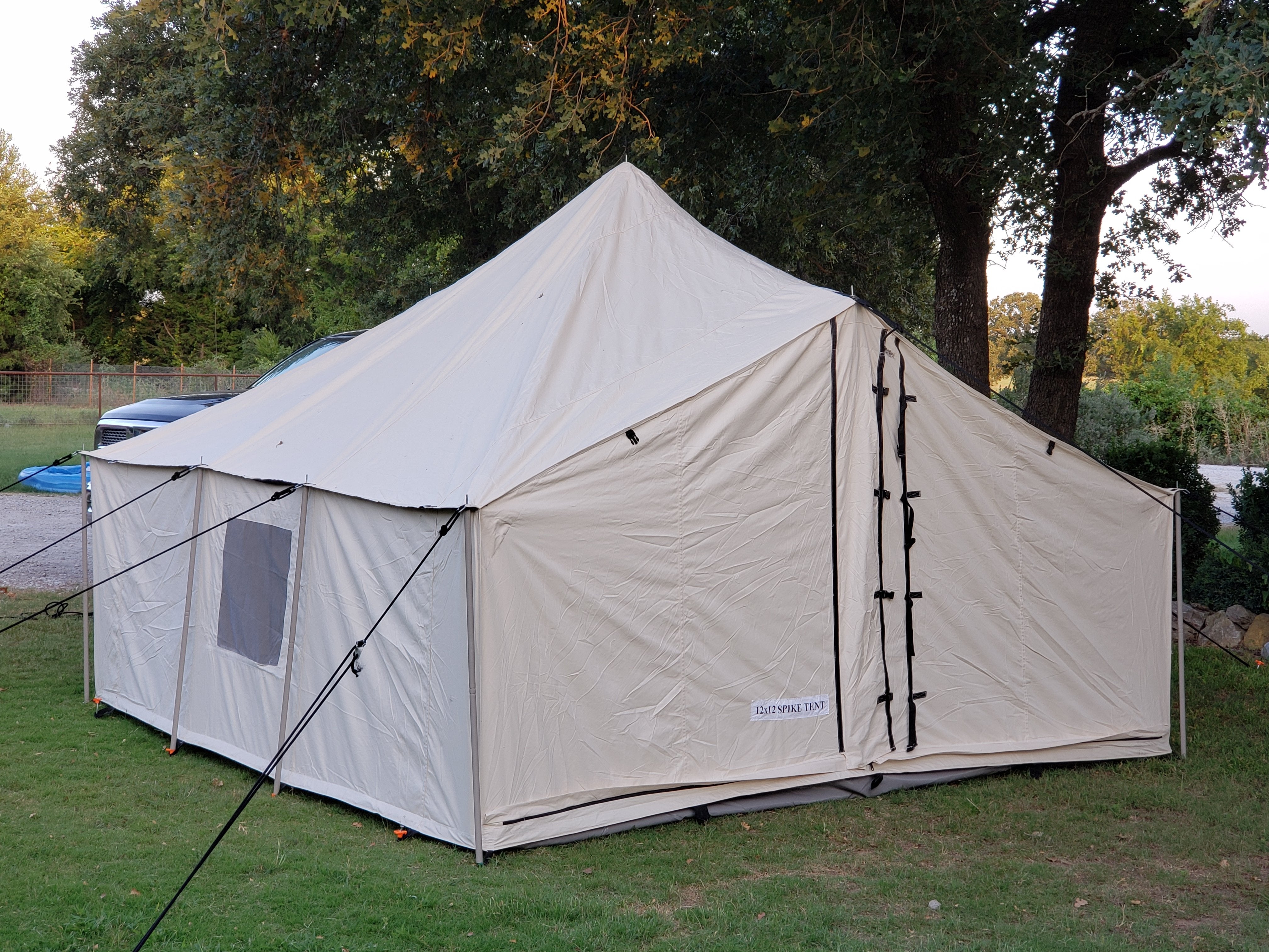 Selkirk Spike Tent with Durable Frame and Waterproof Floor - Perfect for Camping, Hiking & Outdoor Adventures